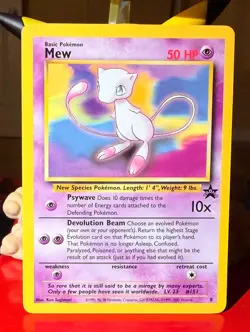Mew - #8 WOTC Black Star Promo - Pokemon TCG - 2000 NM/MINT - Image 1