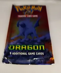 Absol Vintage Pokemon 2003 ex Dragon Booster Pack Art! Rare E Wrapper - Image 1