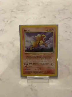 Pokemon Tcg Entei 17/64 Neo Revelation 2001 Non Holo Rare NM 1 - Image 1