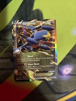 Pokemon TCG Garchomp EX - Promo Black Star - XY167 - LP-MP - Image 1