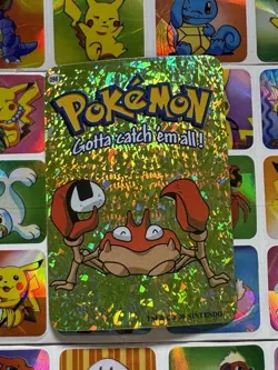 Pokemon Holo Vintage Pocket Monsters Vending Prism Sticker Nintendo collections - Image 2