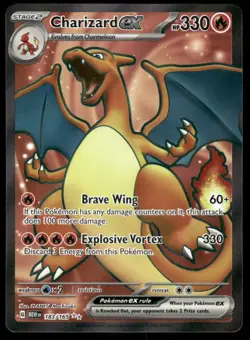 Pokemon Cards Charizard ex 183/165 151 Ultra Rare NM - Image 1