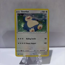 Snorlax SWSH032 Black Star Promo Cosmos Holo 2020 Pokemon TCG Card - Image 1
