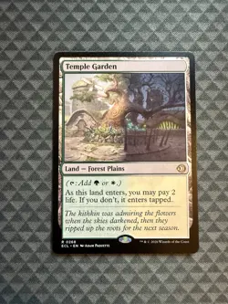 MTG Temple Garden #0268 Rare Lorwyn Eclipsed (ECL) - Image 1