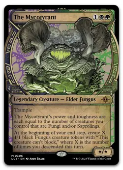 The Mycotyrant (Showcase) #305 (NM) Lost Caverns of Ixalan LCI Magic MTG - Image 1
