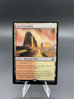 Sacred Foundry Edge of Eternities Regular MTG 0256 - Image 1
