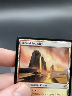 Sacred Foundry Edge of Eternities Regular MTG 0256 - Image 3