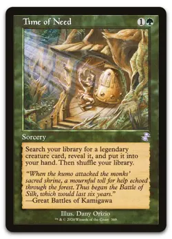 Time of Need #369 (NM) Time Spiral Remastered TSR Magic MTG - Image 1