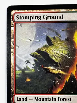 Stomping Ground EOE #258 Edge of Eternities RG Shock Dual Land MTG Mod Pio EDH - Image 3