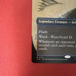 Magic: The Gathering The Unagi of Kyoshi Island Rare Legendary Serpent 5/5 Avat… - Image 5