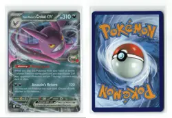 TEAM ROCKET'S CROBAT EX 122/182 POKEMON TCG NM - Image 3