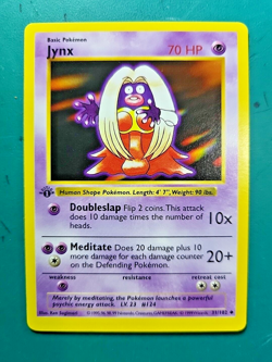 1999 Pokemon Base 1st Edition #31 Jynx - Image 1