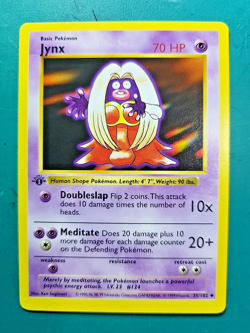 1999 Pokemon Base 1st Edition #31 Jynx - Image 3