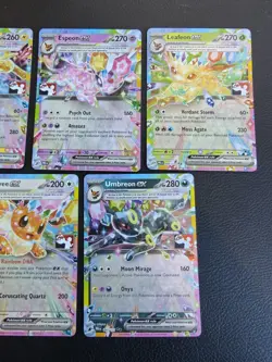 Pokemon TCG - Eevee & Eeveelutions Play Stamped Prize Pack Series 7 Full Set x9 - Image 4