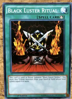 Black Luster Ritual - YGLD-ENA36 - Common - 1st Edition x1 - Near Mint - Image 1