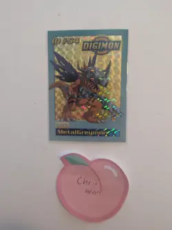 MetalGreymon ID #54 DP 480 Digimon Card Toy Exclusive Promo Bandai 1999 - Image 1