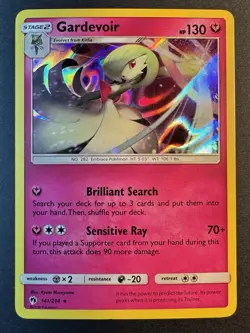 Gardevoir - 141/214 - SM Lost Thunder - Holo Rare Pokemon Card - NM/LP+ - Image 3