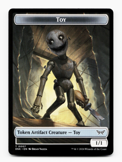 Toy Token [Duskmourn: House of Horror] Magic - MTG DSK 0007 NM - Image 1