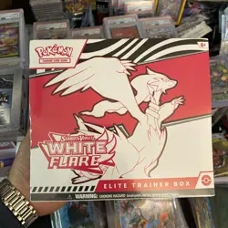 Pokemon Scarlet & Violet White Flare Elite Trainer Box - Image 1