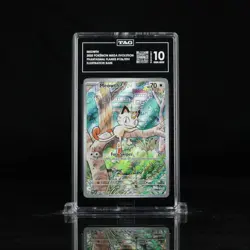 TAG 10 2025 Meowth Phantasmal Flames #106/094 Illustration Rare Pokemon TCG - Image 1