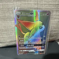 Pokemon Espeon GX 152/149 SM Base Set Secret Rare Stage 1 200 HP Holo - Image 1