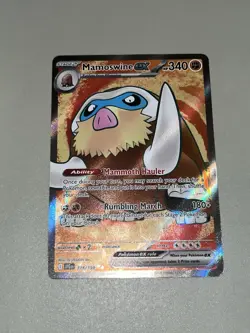 Pokemon TCG Mamoswine EX 174/159 Journey Together Ultra Rare NM/M - Image 3