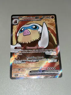 Pokemon TCG Mamoswine EX 174/159 Journey Together Ultra Rare NM/M - Image 5