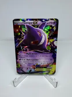 Pokemon Gengar EX Ultra Rare Holo 34/119 XY - Phantom Forces 170 HP / DMG - Image 1