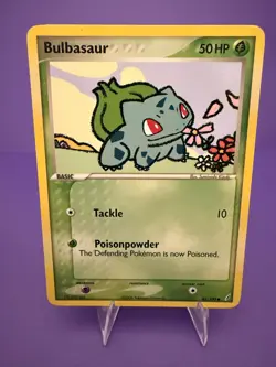🔥 2006 Pokemon EX Crystal Guardians Bulbasaur #45/100 NM+ Raw 🔥 - Image 1