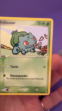 🔥 2006 Pokemon EX Crystal Guardians Bulbasaur #45/100 NM+ Raw 🔥 - Image 2