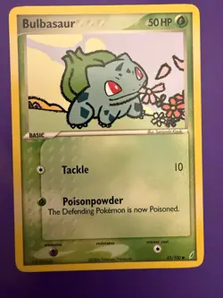🔥 2006 Pokemon EX Crystal Guardians Bulbasaur #45/100 NM+ Raw 🔥 - Image 4
