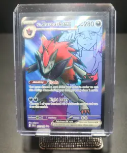N's Zoroark ex 175/159 Journey Together Full Art Holo Pokemon TCG Eng Version - Image 1