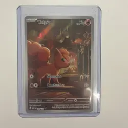 Pokemon TCG Vulpix 138/132 Mega Evolution Full Art Secret Rare - Image 1
