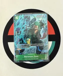 One Piece Roronoa Zoro PRB02-006 Alt Art English - Image 1