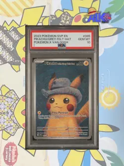 PSA 10 - Pikachu with Grey Felt Hat 085 Sv: Scarlet & Violet Promo Cards Regular - Image 1