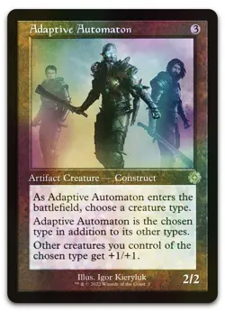 Adaptive Automaton #1 (Foil) (NM) Brothers' War BRR Magic MTG - Image 1