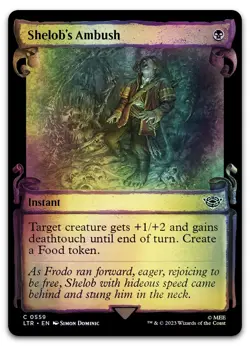 Shelob's Ambush (Showcase Scrolls) #559 (Foil) NM Lord of the Rings Magic MTG - Image 1