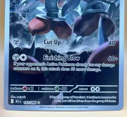 Bisharp 143/086 – Black Bolt (Illustration Rare Holo) – NM – 2025 Pokemon TCG - Image 3