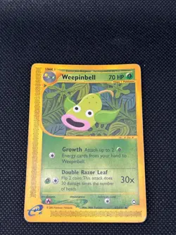 POKEMON WEEPINBELL 65/147 EXPEDITION NON HOLO - LP - Image 1