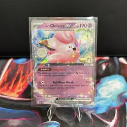 Pokemon TCG Lillie’s Clefairy EX Ascended Heroes Double Rare 076/217 - Image 1