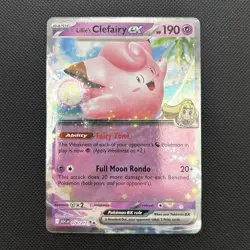 Pokemon TCG Lillie’s Clefairy EX Ascended Heroes Double Rare 076/217 - Image 2