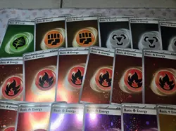 Pokemon 151 Energy Cosmos Holos NM. Lot Of 24 Cards. SWIRLS. TCG. - Image 4