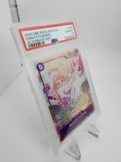 Sanji & Pudding (Alternate Art) EB02-035 Extra Booster PSA 10 - Image 2