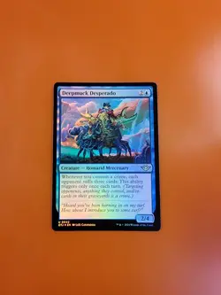 1x Deepmuck Desperado | FOIL | Outlaws of Thunder Junction | MTG Magic Cards - Image 3