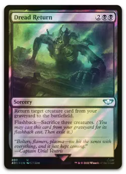 Dread Return (Surge Foil) #200 (NM) Warhammer 40,000 40K Magic MTG - Image 1