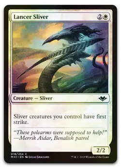 Lancer Sliver #18 (Foil) (NM) Modern Horizons MH1 Magic MTG - Image 1