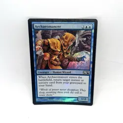 Archaeomancer Foil Magic 2013 (M13) MTG Magic The Gathering - Image 1