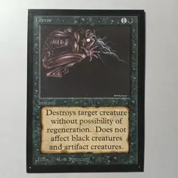 Terror x (1) MTG - Collectors' Edition (CE) - EX/NM - Image 1