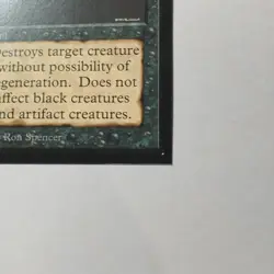 Terror x (1) MTG - Collectors' Edition (CE) - EX/NM - Image 4