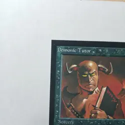 Demonic Tutor x (1) MTG - Collectors' Edition (CE) - EX/NM - Image 2